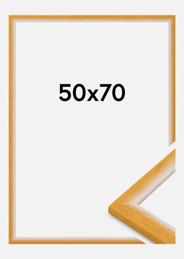 Jämtlands Ramfabrik Frame Cornwall Acrylic Glass Gold 50x70 cm