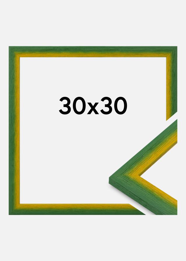 Jämtlands Ramfabrik Frame Cornwall Acrylic Glass Green 30x30 cm