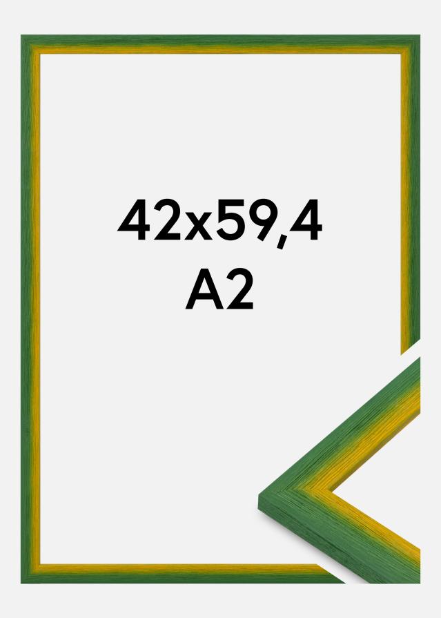 Jämtlands Ramfabrik Frame Cornwall Acrylic Glass Green 42x59.4 cm (A2)