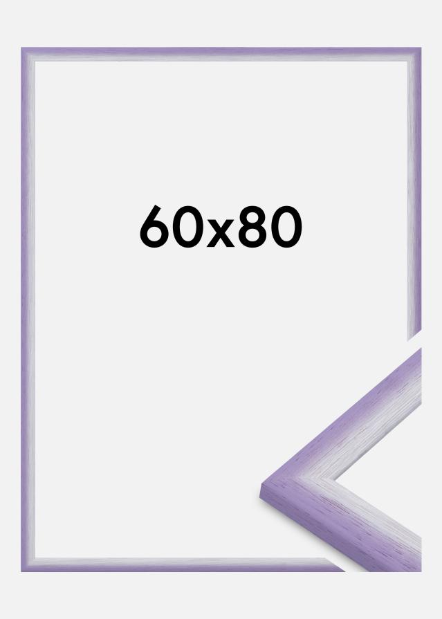 Jämtlands Ramfabrik Frame Cornwall Acrylic Glass Light Purple 60x80 cm