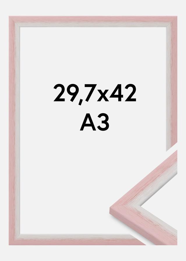 Jämtlands Ramfabrik Frame Cornwall Acrylic Glass Pink 29.7x42 cm (A3)