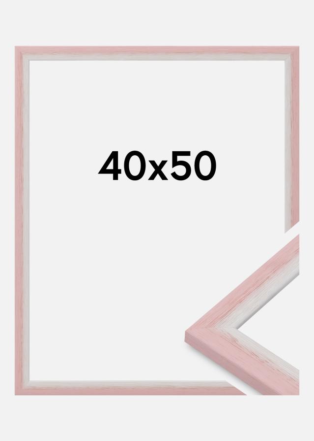 Jämtlands Ramfabrik Frame Cornwall Acrylic Glass Pink 40x50 cm