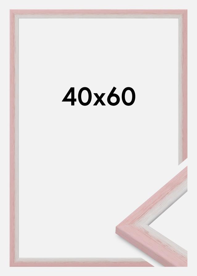 Jämtlands Ramfabrik Frame Cornwall Acrylic Glass Pink 40x60 cm