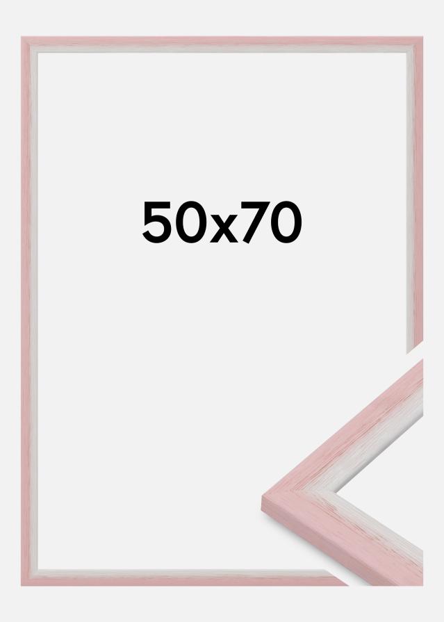 Jämtlands Ramfabrik Frame Cornwall Acrylic Glass Pink 50x70 cm