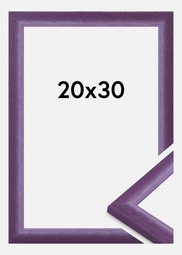 Jämtlands Ramfabrik Frame Cornwall Acrylic Glass Purple 20x30 cm