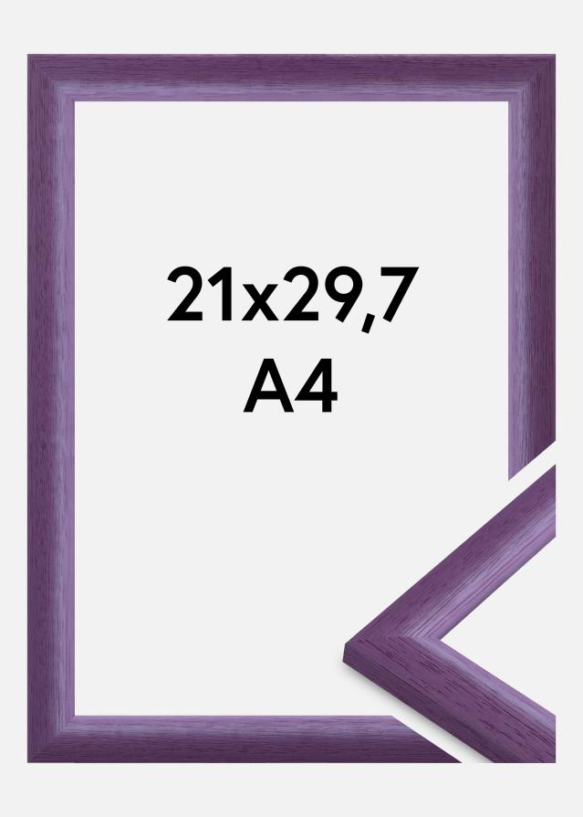 Jämtlands Ramfabrik Frame Cornwall Acrylic Glass Purple 21x29.7 cm (A4)