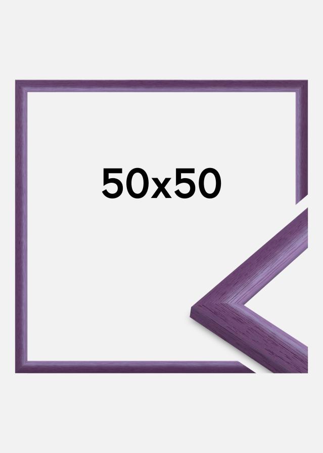 Jämtlands Ramfabrik Frame Cornwall Acrylic Glass Purple 50x50 cm
