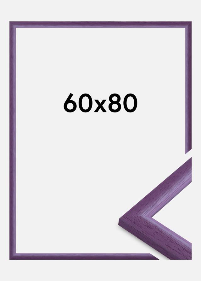 Jämtlands Ramfabrik Frame Cornwall Acrylic Glass Purple 60x80 cm