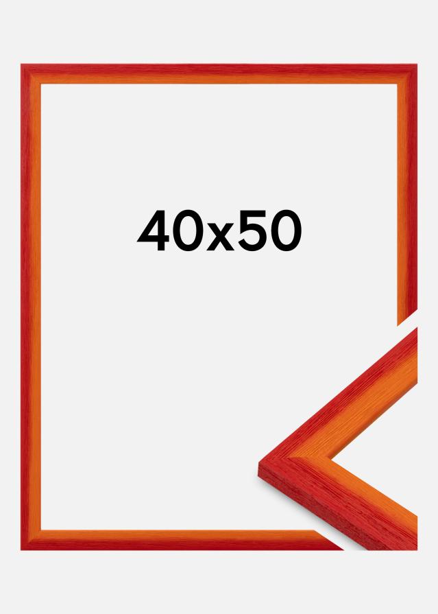Jämtlands Ramfabrik Frame Cornwall Acrylic Glass Red 40x50 cm