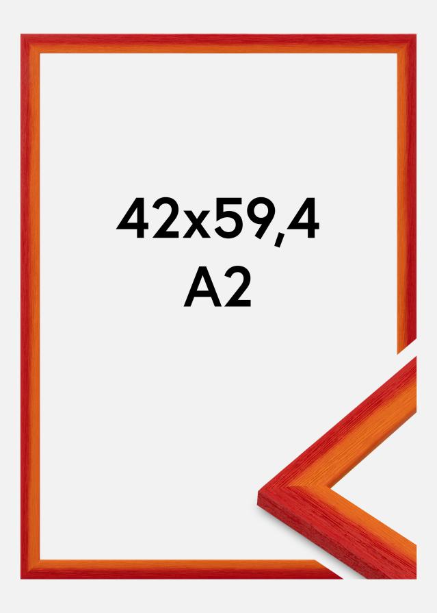 Jämtlands Ramfabrik Frame Cornwall Acrylic Glass Red 42x59.4 cm (A2)