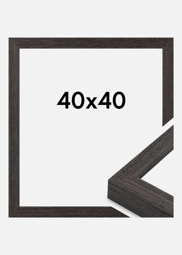 Jämtlands Ramfabrik Frame Cotswold Acrylic Glass Grey 40x40 cm