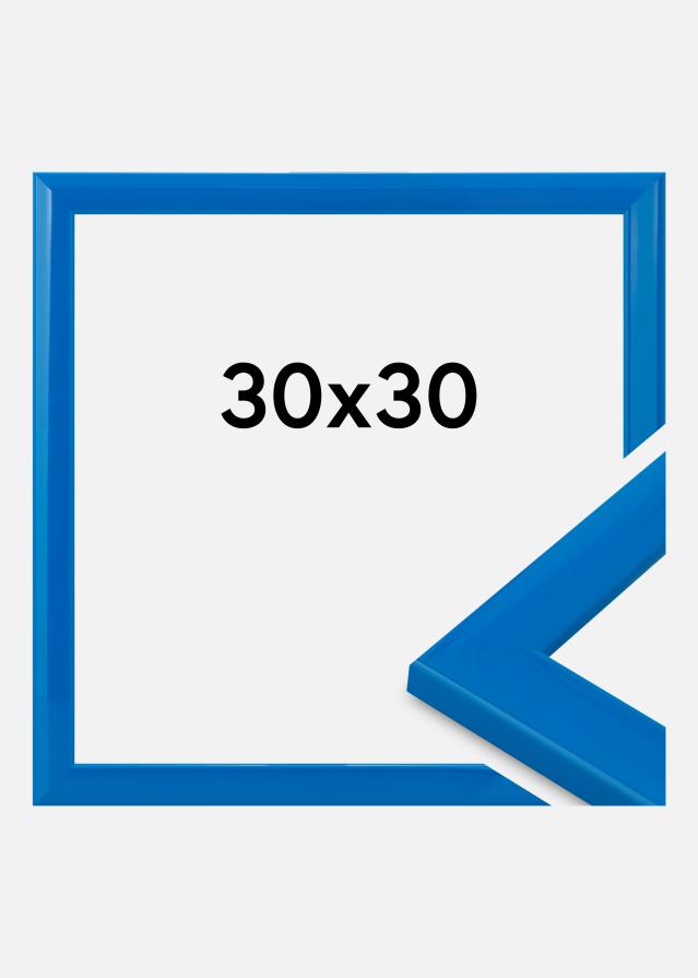 Jämtlands Ramfabrik Frame Dorset Acrylic Glass Blue 30x30 cm