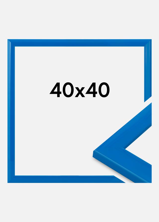 Jämtlands Ramfabrik Frame Dorset Acrylic Glass Blue 40x40 cm