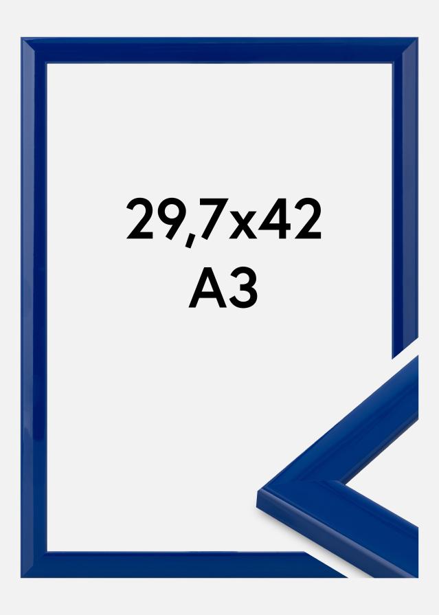 Jämtlands Ramfabrik Frame Dorset Acrylic Glass Dark Blue 29.7x42 cm (A3)