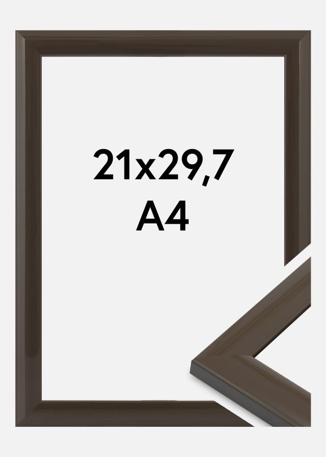 Jämtlands Ramfabrik Frame Dorset Acrylic Glass Dark Grey 21x29.7 cm (A4)