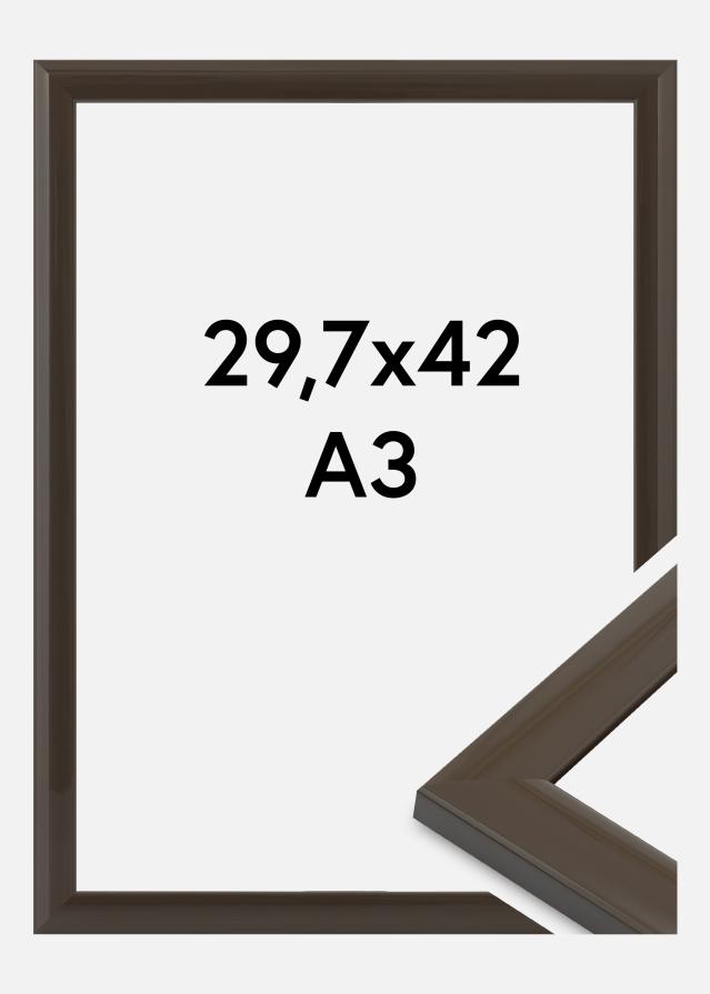 Jämtlands Ramfabrik Frame Dorset Acrylic Glass Dark Grey 29.7x42 cm (A3)