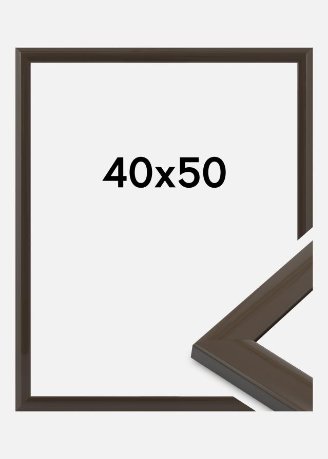 Jämtlands Ramfabrik Frame Dorset Acrylic Glass Dark Grey 40x50 cm