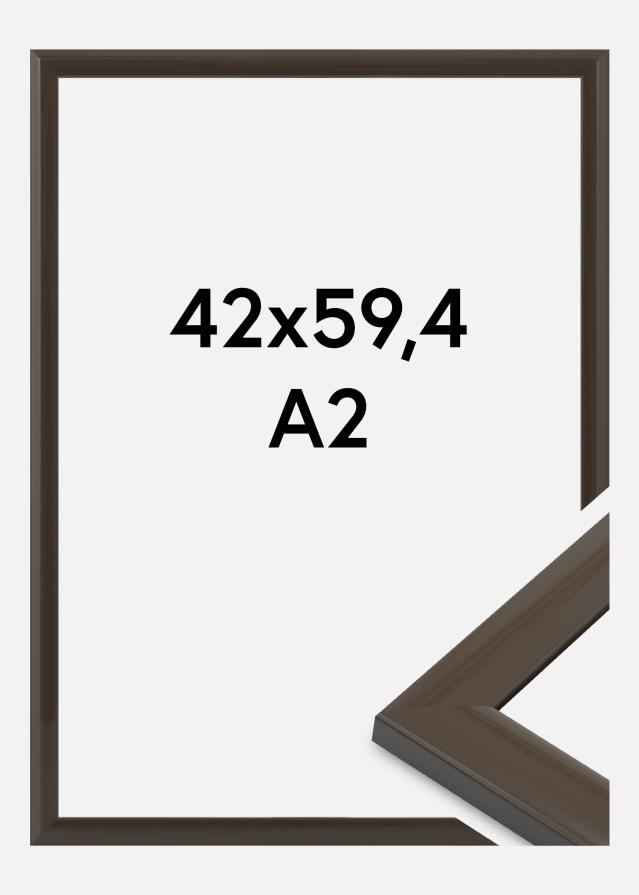 Jämtlands Ramfabrik Frame Dorset Acrylic Glass Dark Grey 42x59.4 cm (A2)