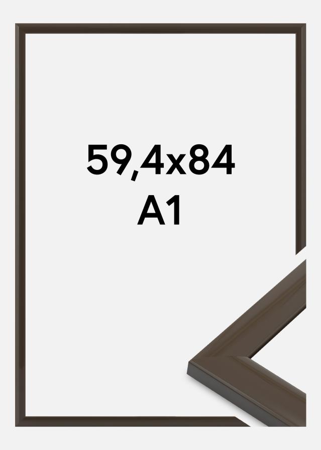 Jämtlands Ramfabrik Frame Dorset Acrylic Glass Dark Grey 59.4x84 cm (A1)