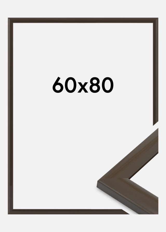 Jämtlands Ramfabrik Frame Dorset Acrylic Glass Dark Grey 60x80 cm