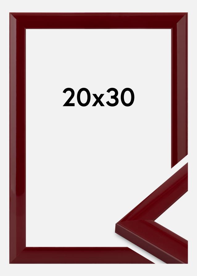 Jämtlands Ramfabrik Frame Dorset Acrylic Glass Dark Red 20x30 cm