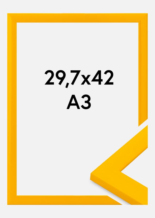 Jämtlands Ramfabrik Frame Dorset Acrylic Glass Gold 29.7x42 cm (A3)