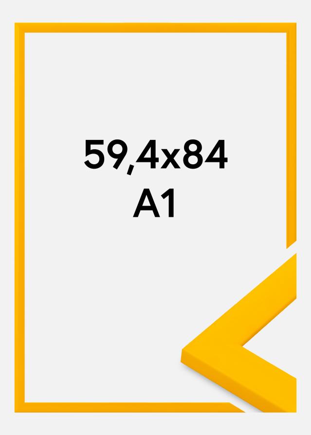 Jämtlands Ramfabrik Frame Dorset Acrylic Glass Gold 59.4x84 cm (A1)