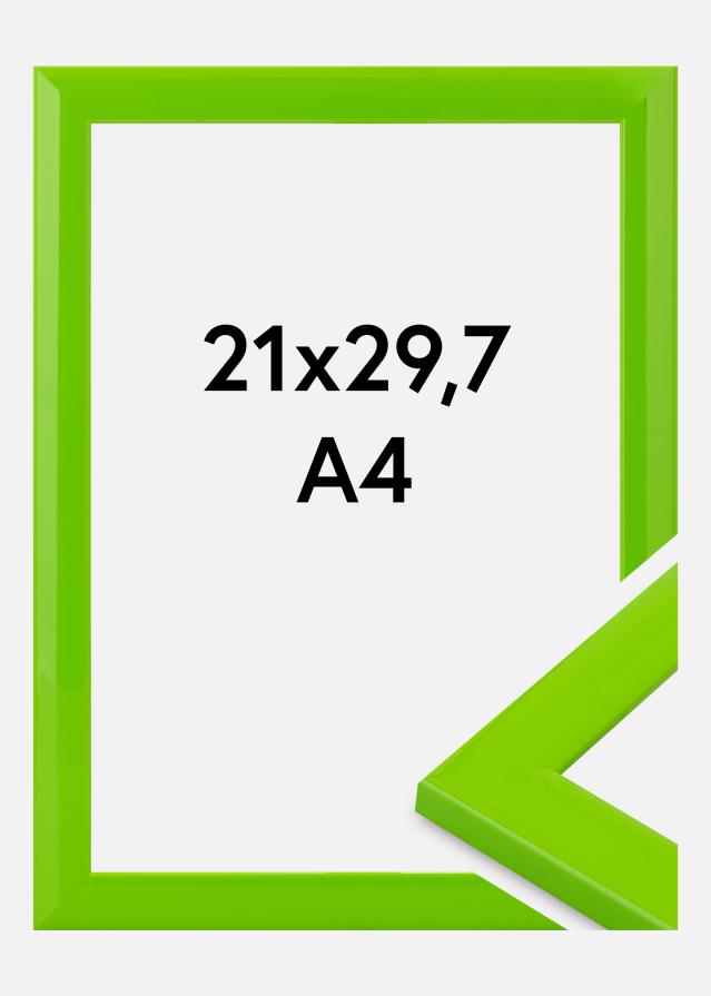 Jämtlands Ramfabrik Frame Dorset Acrylic Glass Light Green 21x29.7 cm (A4)