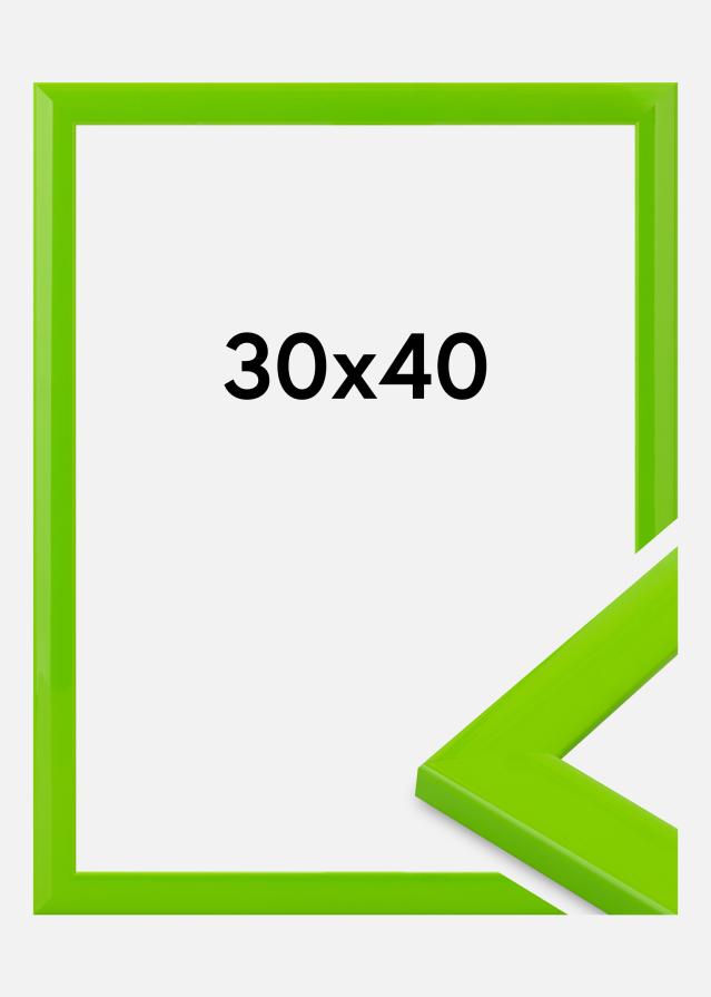 Jämtlands Ramfabrik Frame Dorset Acrylic Glass Light Green 30x40 cm