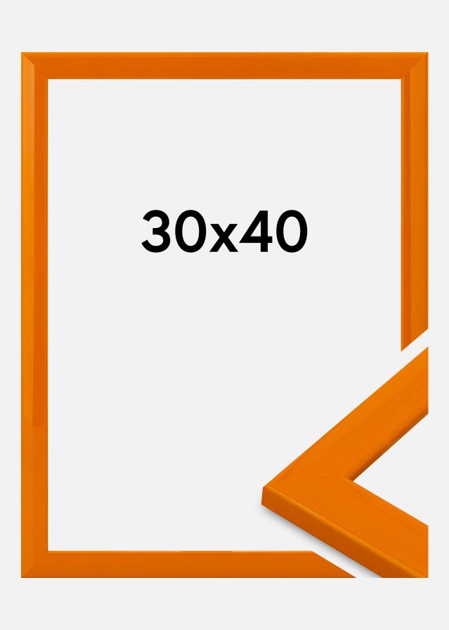 Jämtlands Ramfabrik Frame Dorset Acrylic Glass Orange 30x40 cm