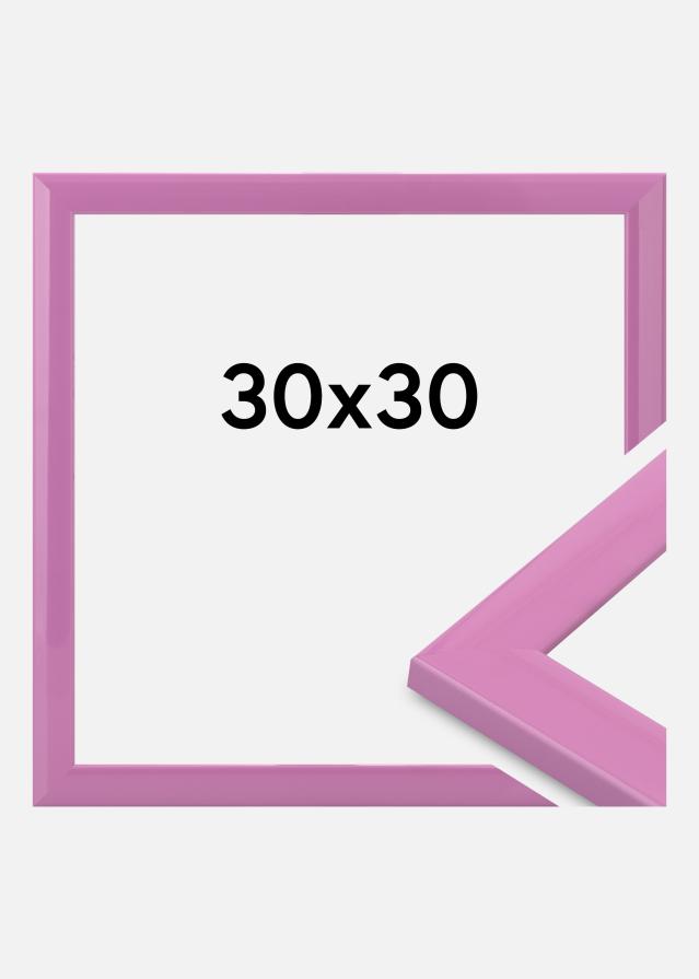 Jämtlands Ramfabrik Frame Dorset Acrylic Glass Pink 30x30 cm