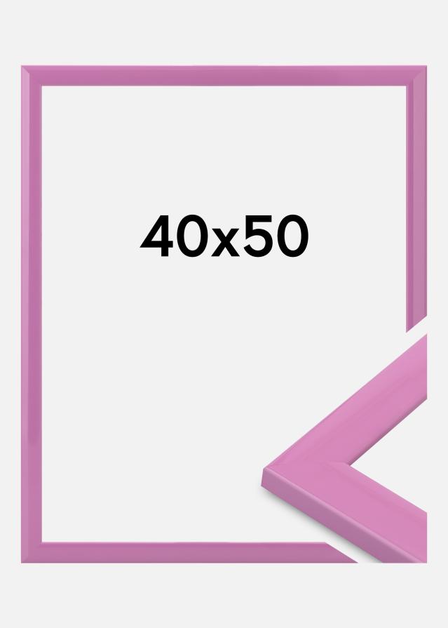 Jämtlands Ramfabrik Frame Dorset Acrylic Glass Pink 40x50 cm