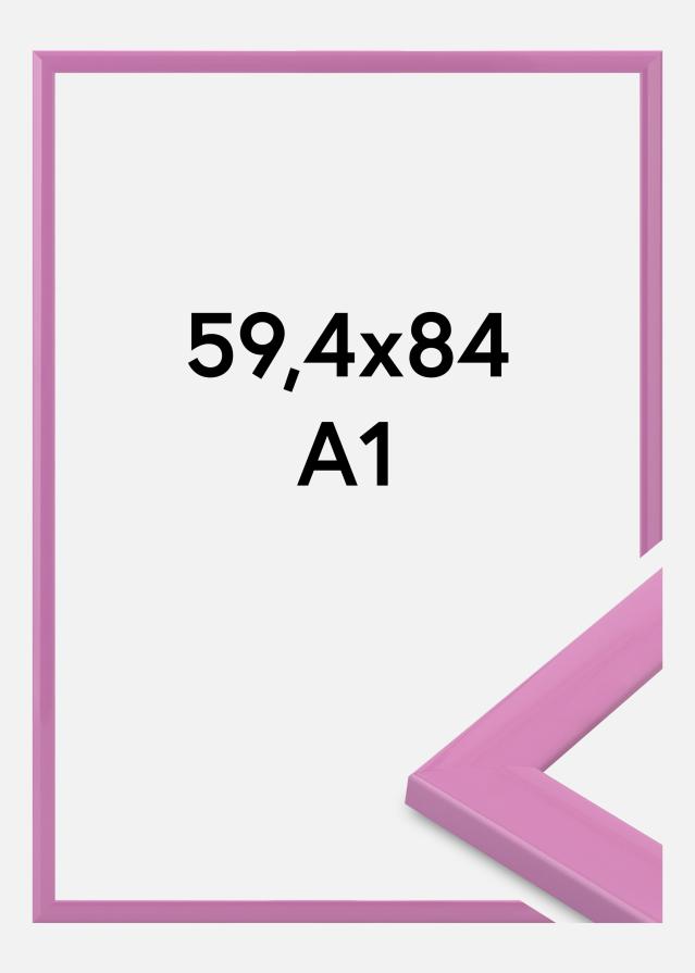 Jämtlands Ramfabrik Frame Dorset Acrylic Glass Pink 59.4x84 cm (A1)