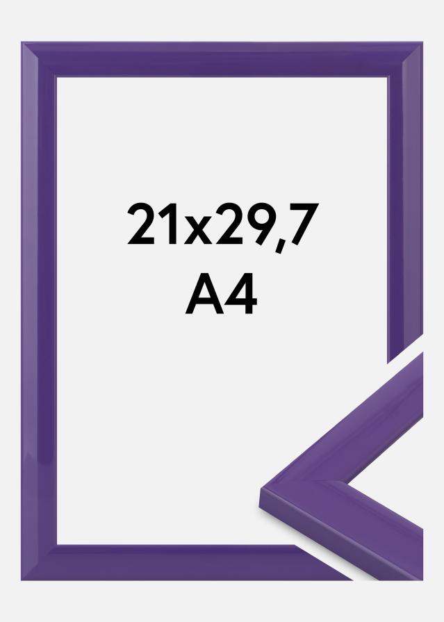 Jämtlands Ramfabrik Frame Dorset Acrylic Glass Purple 21x29.7 cm (A4)