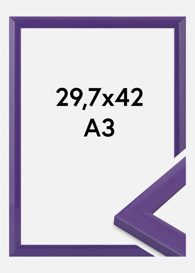 Jämtlands Ramfabrik Frame Dorset Acrylic Glass Purple 29.7x42 cm (A3)