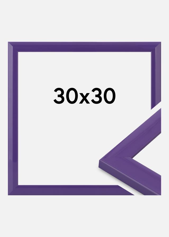Jämtlands Ramfabrik Frame Dorset Acrylic Glass Purple 30x30 cm