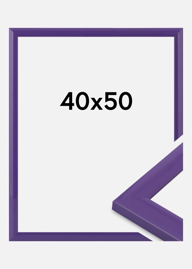Jämtlands Ramfabrik Frame Dorset Acrylic Glass Purple 40x50 cm