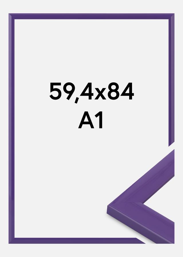 Jämtlands Ramfabrik Frame Dorset Acrylic Glass Purple 59.4x84 cm (A1)