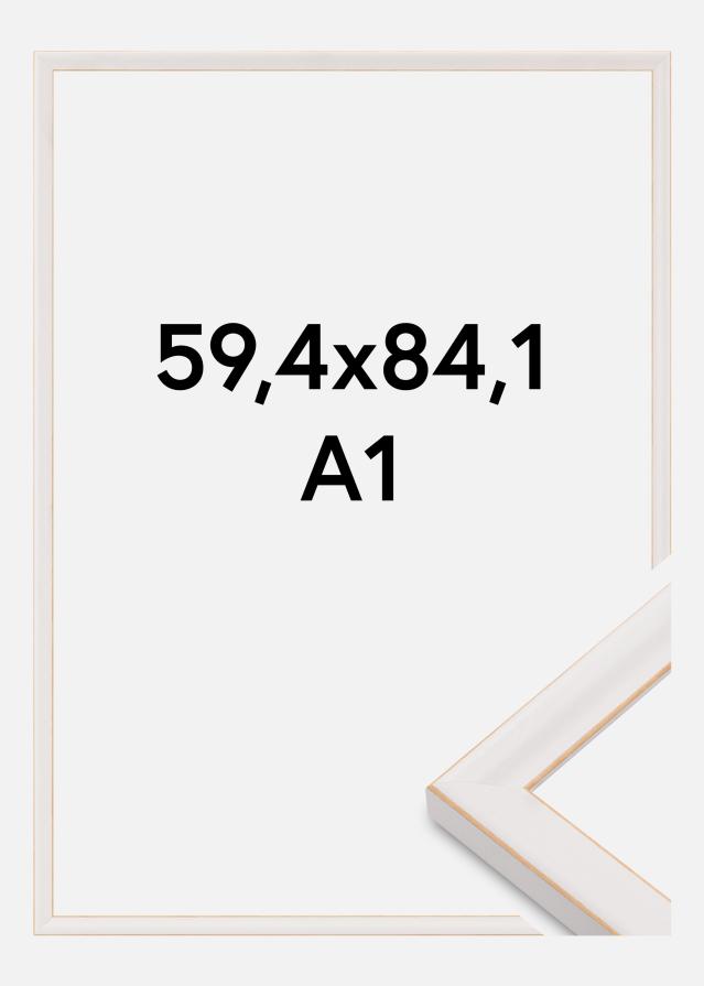 Jämtlands Ramfabrik Frame Marie Claire Acrylic Glass White 59,4x84,1 cm (A1)