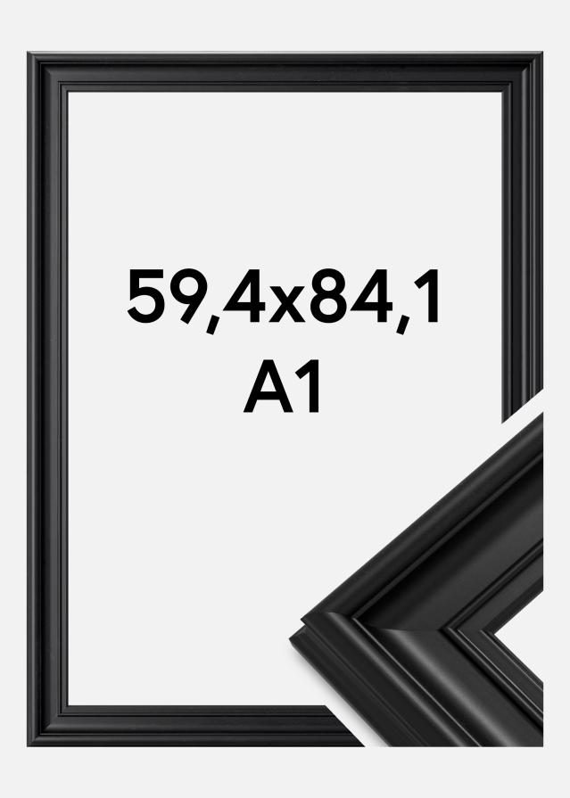 Ramverkstad Frame Mora Premium Black 59,4x84,1 cm (A1)