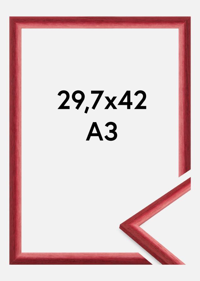 Jämtlands Ramfabrik Frame Cornwall Acrylic Glass Dark Red 29.7x42 cm (A3)