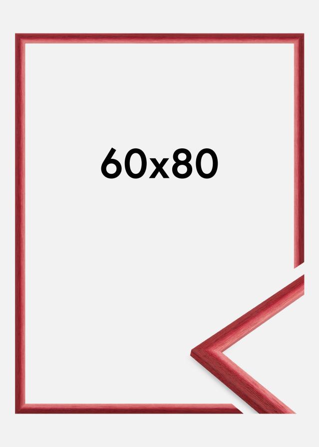 Jämtlands Ramfabrik Frame Cornwall Acrylic Glass Dark Red 60x80 cm