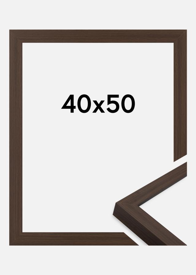 Jämtlands Ramfabrik Frame Wells Acrylic Glass Brown 40x50 cm