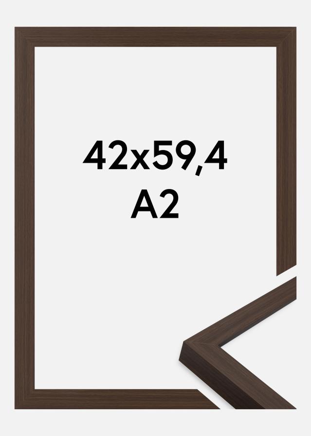 Jämtlands Ramfabrik Frame Wells Acrylic Glass Brown 42x59.4 cm (A2)