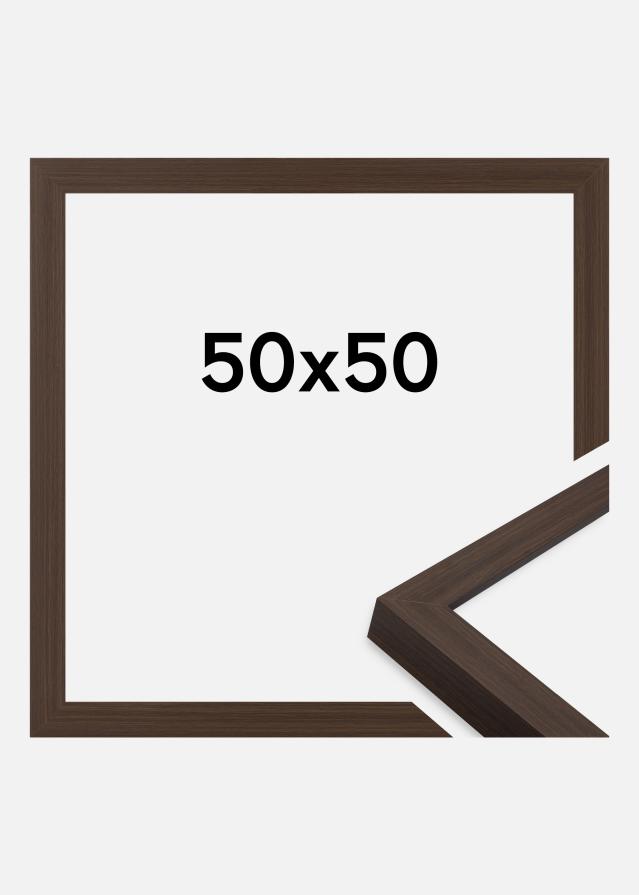 Jämtlands Ramfabrik Frame Wells Acrylic Glass Brown 50x50 cm