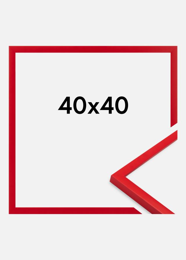 Jämtlands Ramfabrik Frame Kent Acrylic Glass Red 40x40 cm
