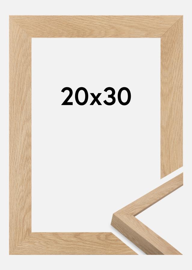 Jämtlands Ramfabrik Frame Wells Acrylic Glass Oak 20x30 cm