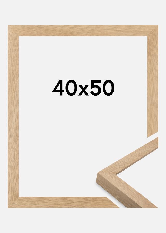 Jämtlands Ramfabrik Frame Wells Acrylic Glass Oak 40x50 cm
