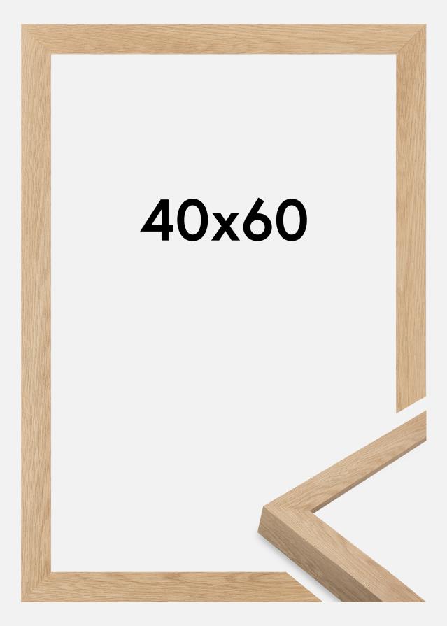 Jämtlands Ramfabrik Frame Wells Acrylic Glass Oak 40x60 cm