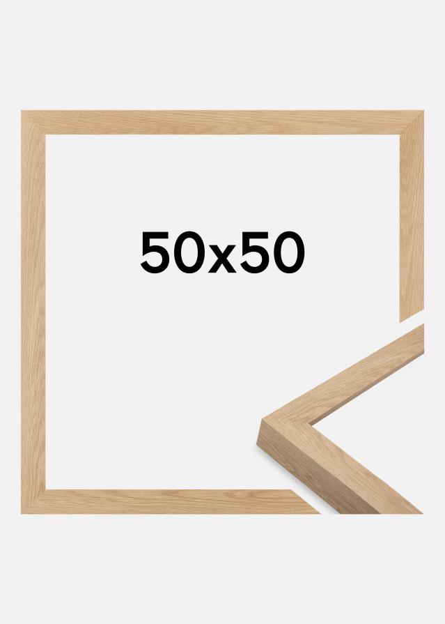 Jämtlands Ramfabrik Frame Wells Acrylic Glass Oak 50x50 cm